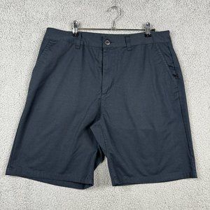 Nike SB Shorts Mens Size 34 Blue 8" Inseam 20L Cotton Blend Chino Skatebaording